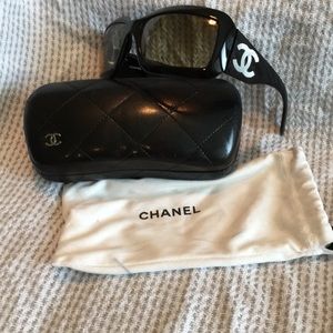 Chanel mother of pearl sunglasses
